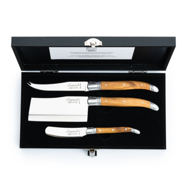 Luxury Line Cheese knives  Olive Wood