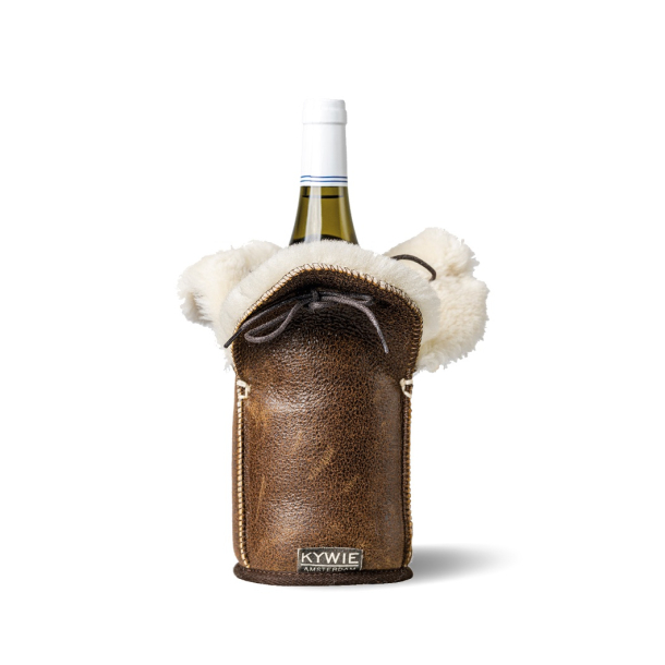 Champagne Cooler Brown Leather