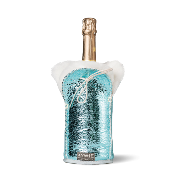 Champagne Cooler Turquoise Sparkle