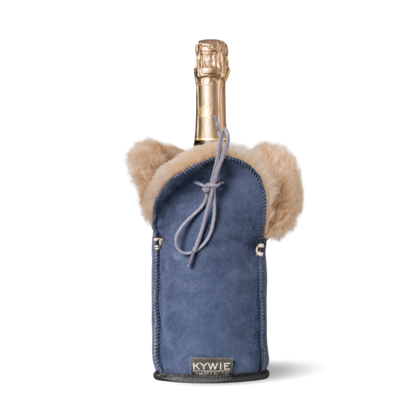 Champagne Cooler Blue Suede