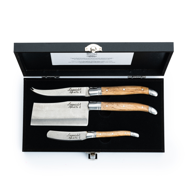 Luxury Line Cheese knives Oak