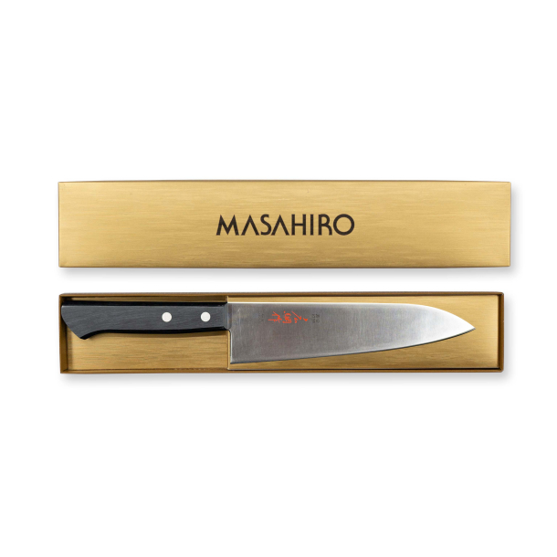 Masahiro Hirotsuna Gold 18 cm kokkekniv
